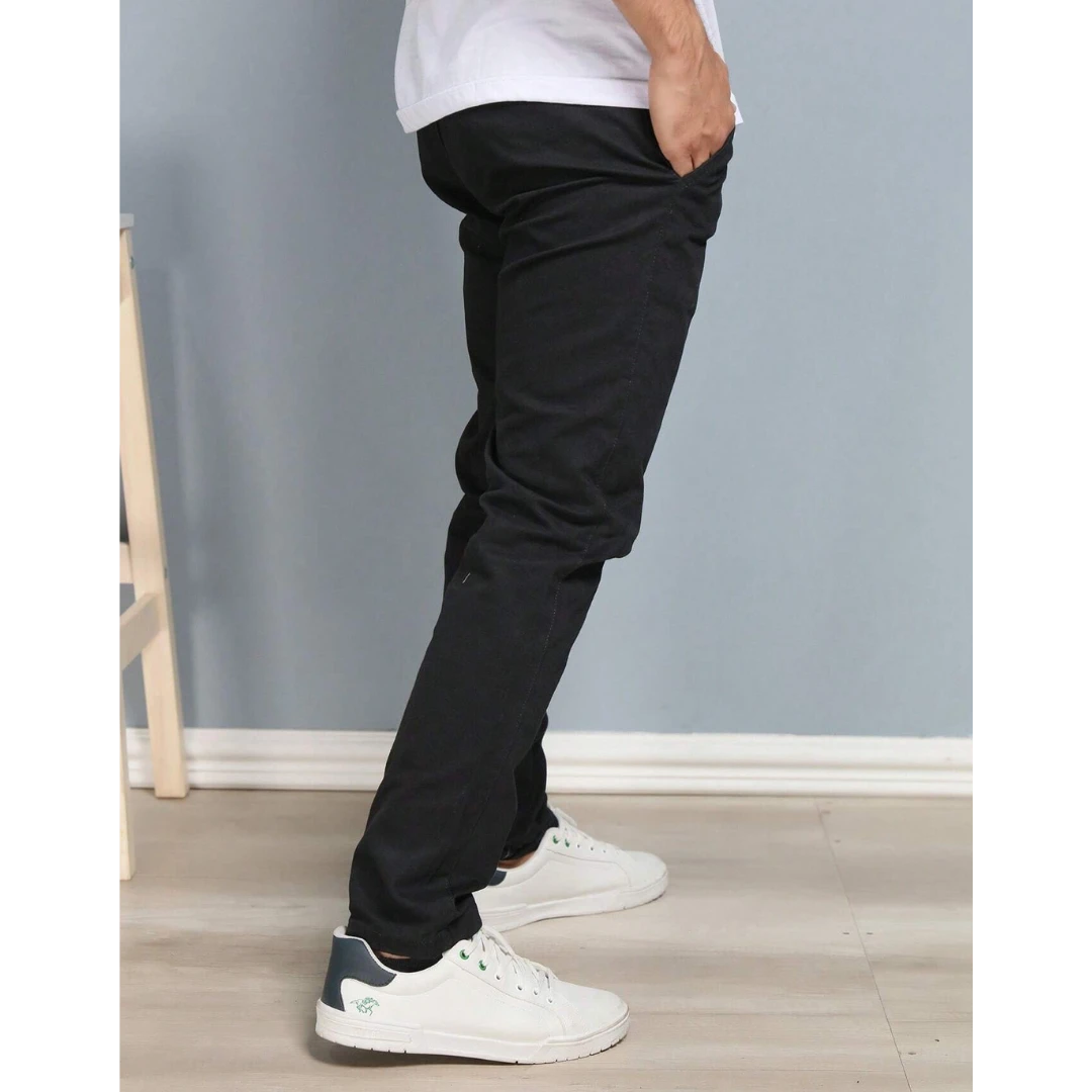 Calça  Masculina em Sarja - Kit 4 Unidades