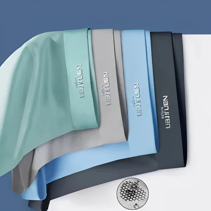 Kit de Cueca de Seda Térmica - 10 Cuecas - Ice Boxer Pro