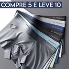 Kit de Cueca de Seda Térmica - 10 Cuecas - Ice Boxer Pro