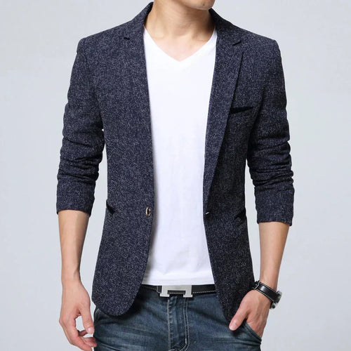 Blazer Masculino em Algodão Montvani MV194
