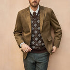 Blazer Masculino em Camurça Montvani MV029