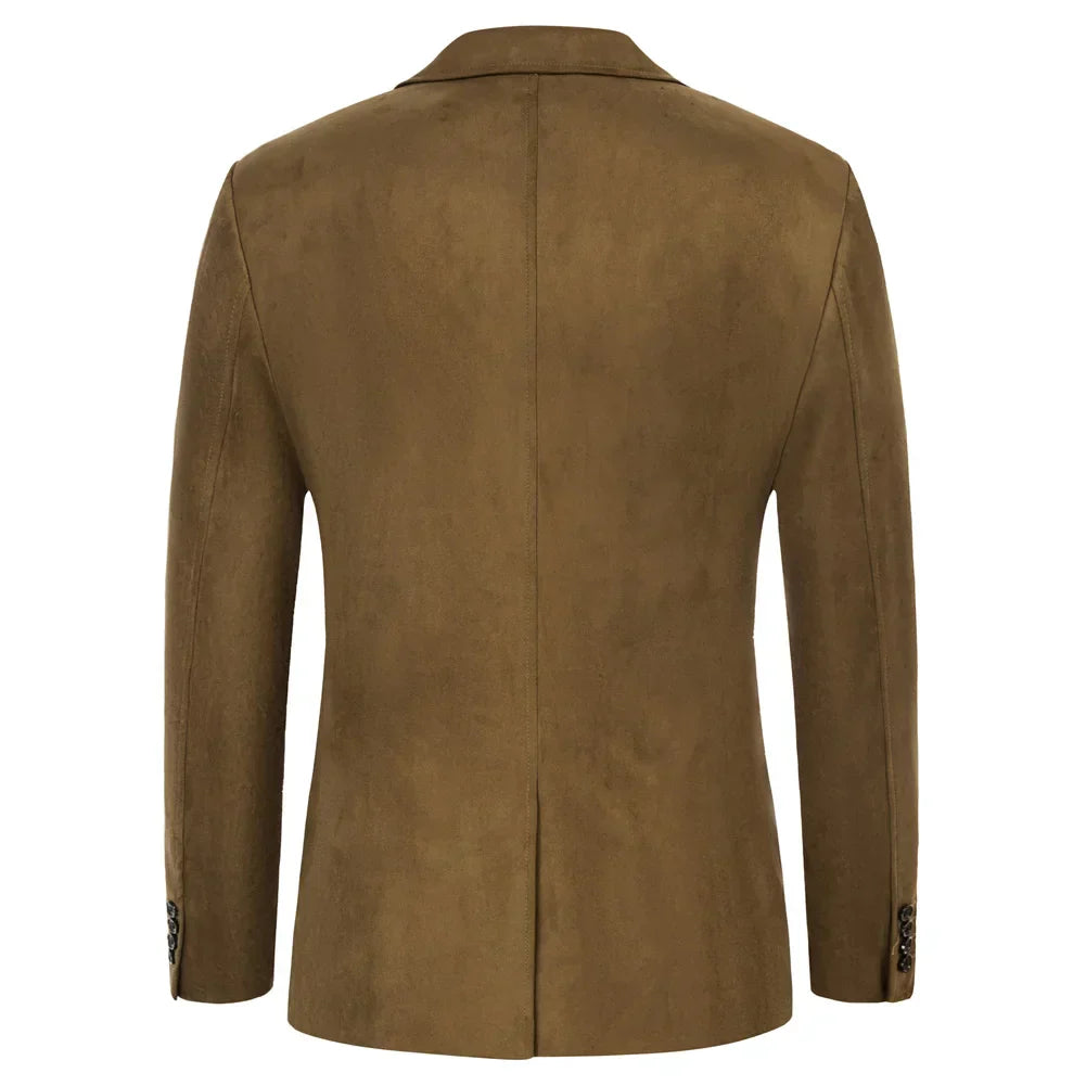 Blazer Masculino em Camurça Montvani MV029