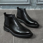 Bota Masculina Chelsea em Couro Montvani MV273