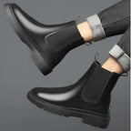 Bota Masculina Chelsea em Couro Montvani MV043