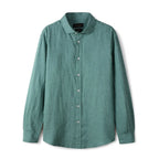 Camisa de Linho Lisa Masculina Montvani MV347