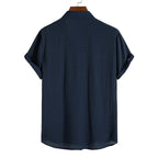 Camisa Masculina em Linho Montvani MV383