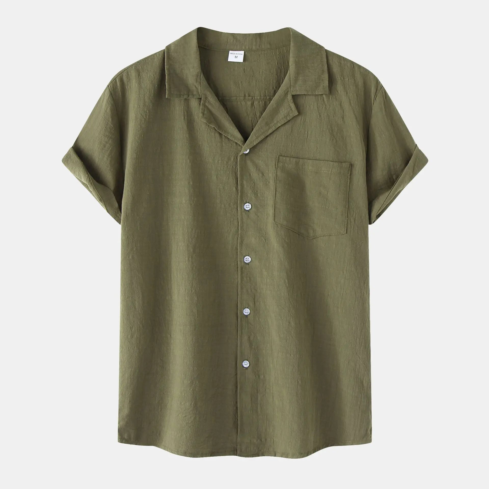 Camisa Masculina em Linho Montvani MV397