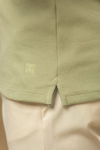 Kit com 5 Camisetas Texturizadas Malha Waffle Milano Avenna - Não amassa, não desbota e 0 transparência