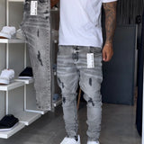 Calça Jogador Cinza Clara Brow Jeans
