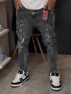 Calça Jogador Cinza Brow Jeans