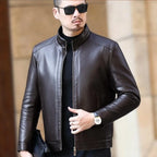 Jaqueta De Couro Masculina Ferrutini FRT208