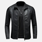 Jaqueta de Couro Motociclista Masculina Ferrutini FRT161