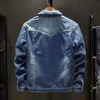 Jaqueta Masculina Jeans Acolchoado Ferrutini FRT186