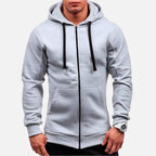 Jaqueta Moletom Masculina com Capuz e Zíper Ferrutini FRT184