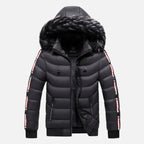 Jaqueta Puffer Masculina Capuz Forrado Ferrutini FRT206