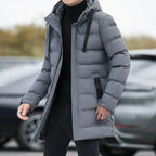 Jaqueta Puffer Masculina Alongada Ferrutini FRT179