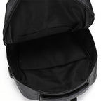 Mochila de Couro Masculina Montvani MV421 - Resistente à Água, com USB e Antifurto