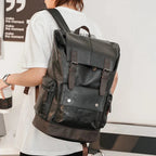 Mochila de Couro Masculina Montvani MV422
