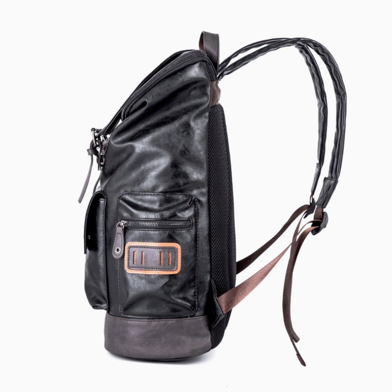 Mochila de Couro Masculina Montvani MV422