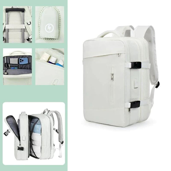 Mochila de Viagem Moderna Montvani MV425 - Confortável