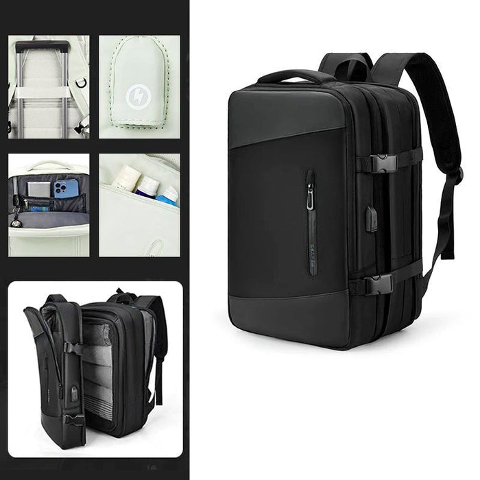 Mochila de Viagem Moderna Montvani MV425 - Confortável