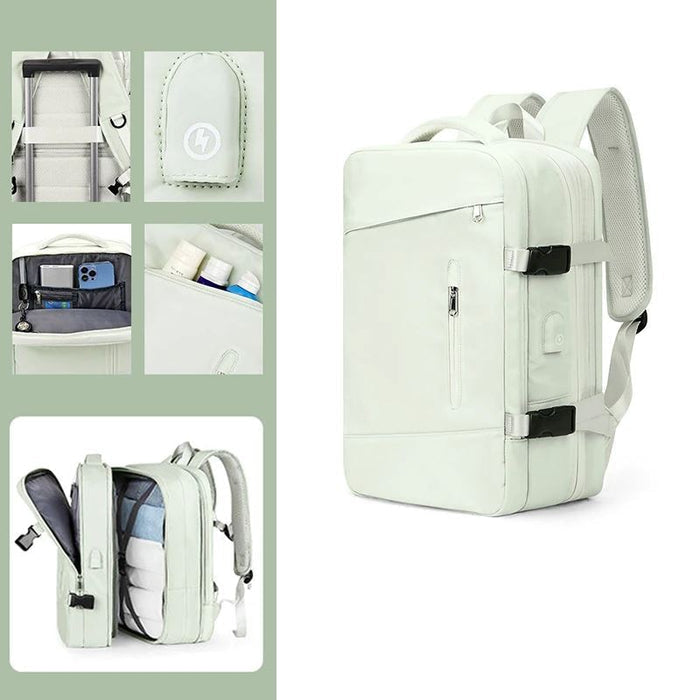 Mochila de Viagem Moderna Montvani MV425 - Confortável