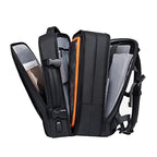 Mochila de Viagem Montvani MV408 - Notebook 17`, Expansível, Impermeável e Porta USB