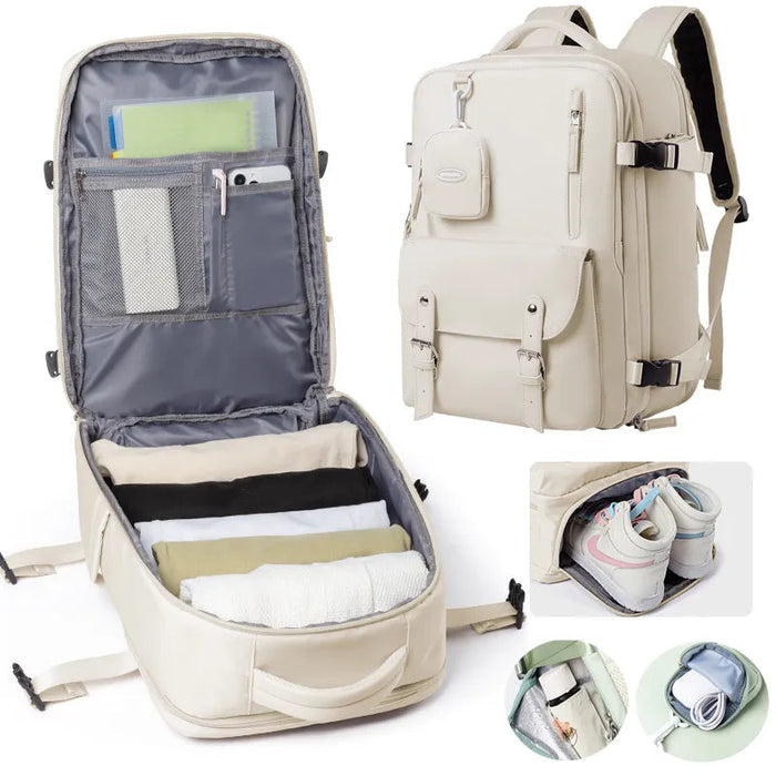 Mochila de Viagem Multicompartimentos Montvani MV413 - Impermeável