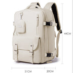 Mochila de Viagem Multicompartimentos Montvani MV413 - Impermeável