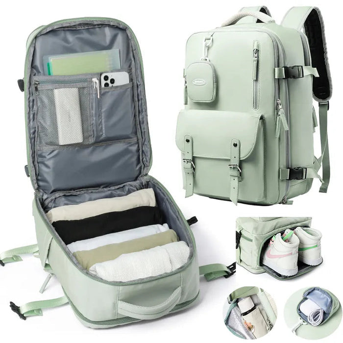 Mochila de Viagem Multicompartimentos Montvani MV413 - Impermeável