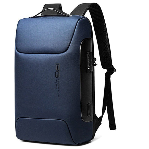 Mochila Executiva Montvani MV401 - Notebook 15`, Impermeável, Porta USB e Trava TSA