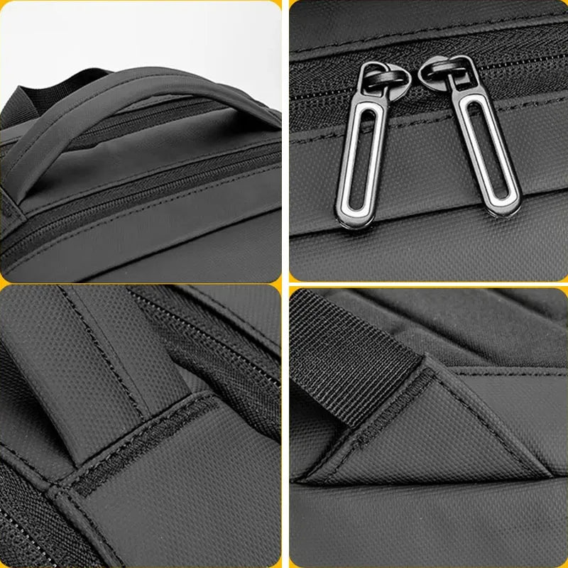 Mochila Executiva Impermeável com USB Montvani MV419 - Notebook 15,6"