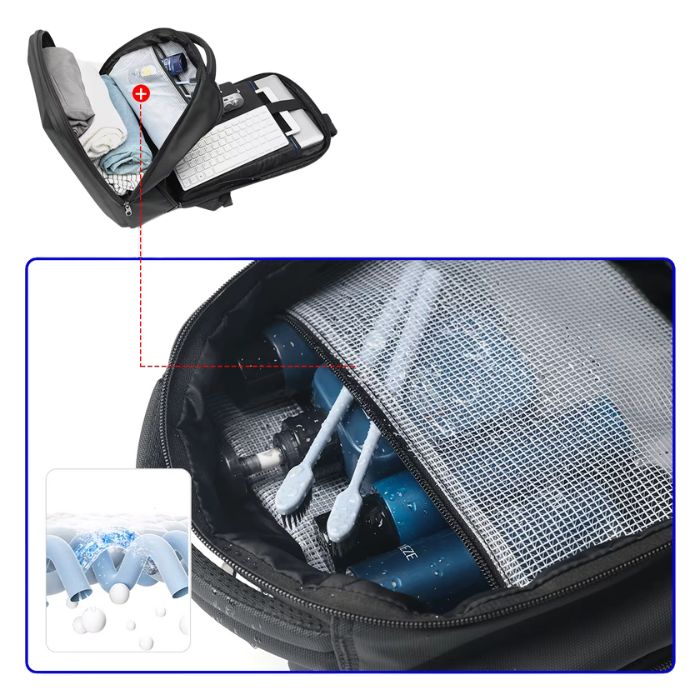 Mochila Executiva Impermeável Montvani MV418