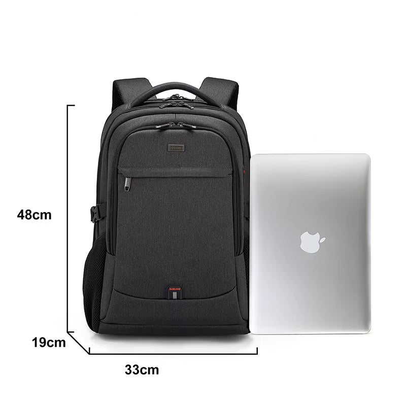 Mochila Executiva Montvani MV084 - Notebook 17'', Impermeável e Porta USB