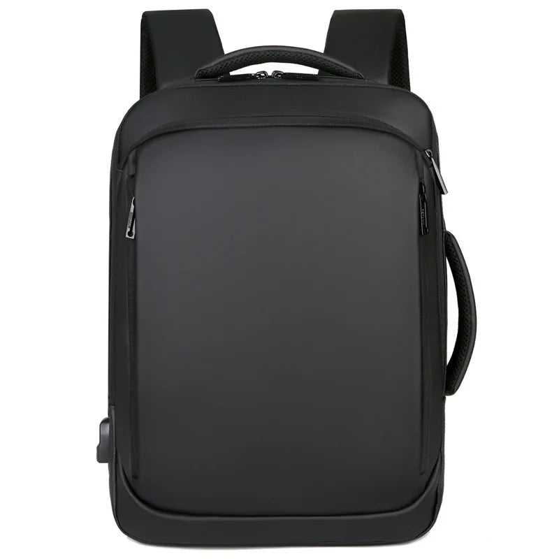 Mochila Executiva Montvani MV086 - Notebook 15`, Impermeável e Porta USB