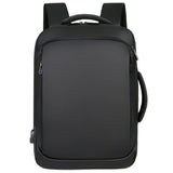 Mochila Executiva Montvani MV086 - Notebook 15`, Impermeável e Porta USB