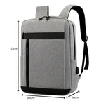 Mochila Executiva Montvani MV088  - Notebook 15`, Porta USB