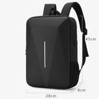 Mochila Executiva Montvani MV409 - Notebook 15`, Impermeável, Porta USB e Trava TSA