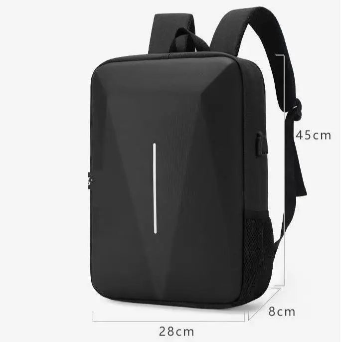 Mochila Executiva Montvani MV409 - Notebook 15`, Impermeável, Porta USB e Trava TSA