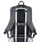 Mochila Executiva Montvani MV411 - Notebook 15`, Impermeável, Porta USB e Trava TSA