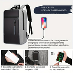 Mochila Executiva para Laptop com Porta USB Montvani MV420