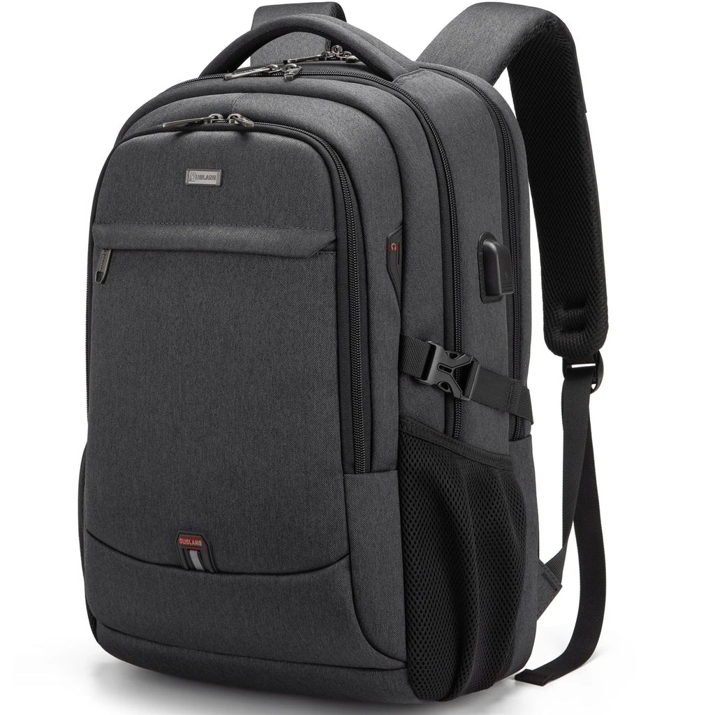Mochila Executiva Montvani MV084 - Notebook 17'', Impermeável e Porta USB