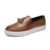 Sapato Mocassim em Couro Masculino Montvani MV333