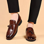 Sapato Mocassim em Couro Masculino Montvani MV321