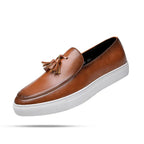 Sapato Mocassim em Couro Masculino Montvani MV333