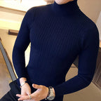 Suéter Masculino Pullover de Gola Alta Ferrutini FRT231